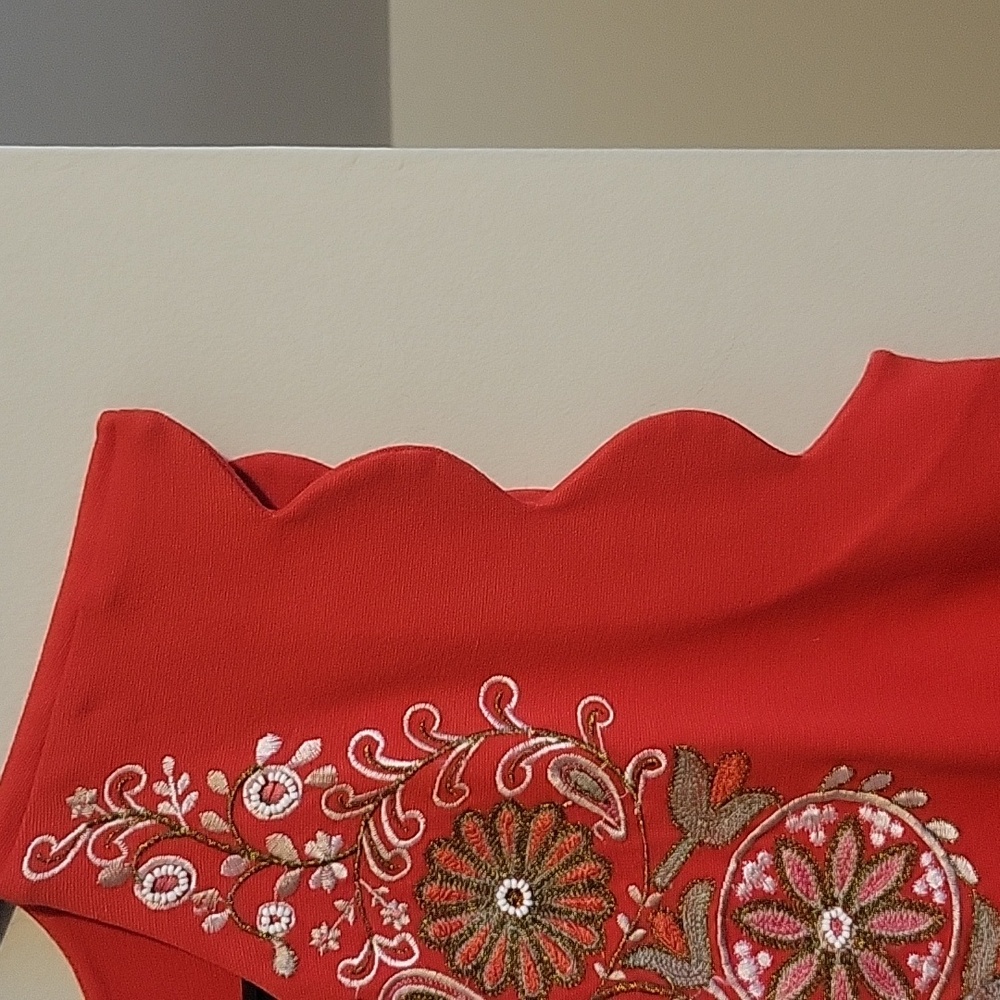 Anthropologie Embellished Top - Picture 10 of 11